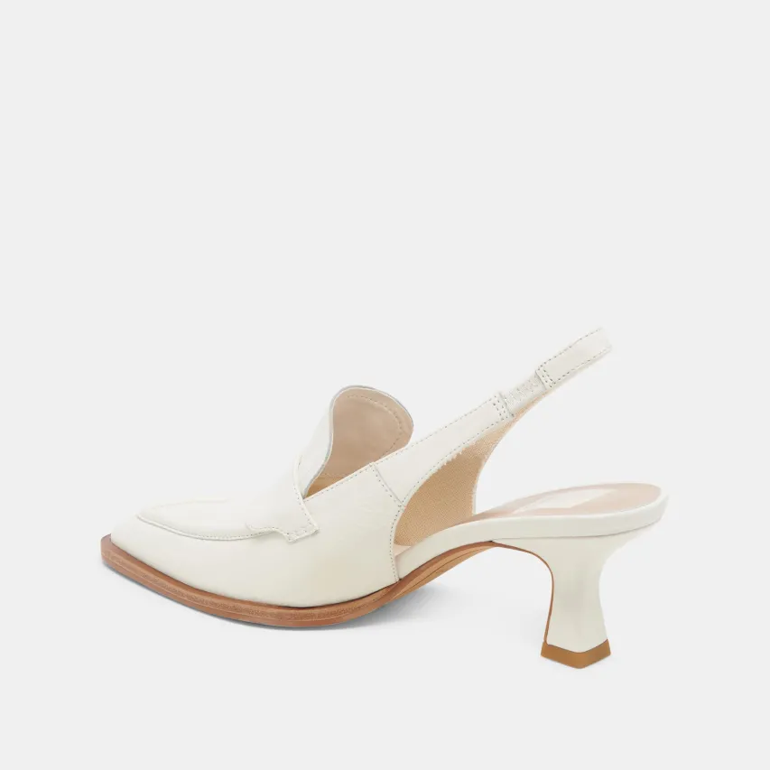 ADELE HEELS WHITE CRINKLE PATENT LEATHER^Dolce Vita Discount