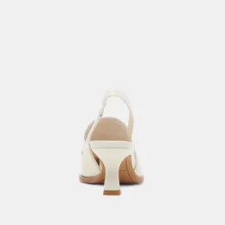 ADELE HEELS WHITE CRINKLE PATENT LEATHER^Dolce Vita Discount