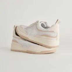 ADELLA SNEAKERS WHITE DUNE LEATHER^Dolce Vita Discount