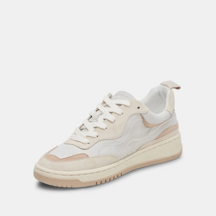 ADELLA SNEAKERS WHITE DUNE LEATHER^Dolce Vita Discount