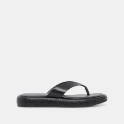 ADIN SANDALS BLACK LEATHER^Dolce Vita Hot
