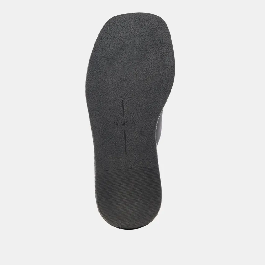 ADIN SANDALS BLACK LEATHER^Dolce Vita Hot