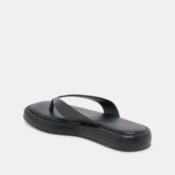 ADIN SANDALS BLACK LEATHER^Dolce Vita Hot