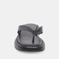 ADIN SANDALS BLACK LEATHER^Dolce Vita Hot