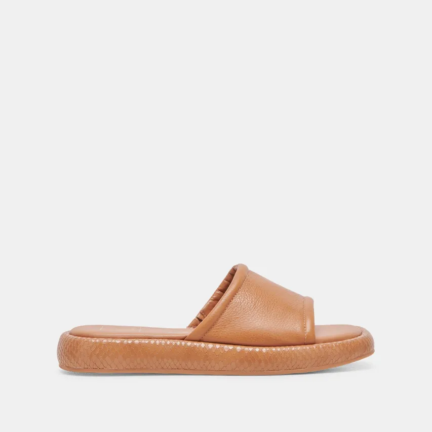 AISHA SANDALS TAN LEATHER^Dolce Vita Clearance