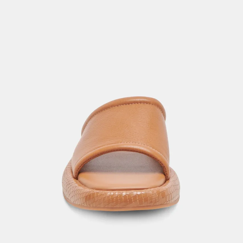 AISHA SANDALS TAN LEATHER^Dolce Vita Clearance