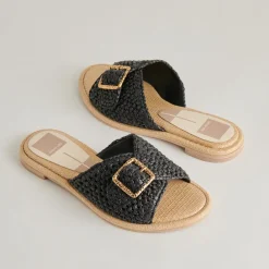 ALONZO SANDALS ONYX RAFFIA^Dolce Vita Outlet