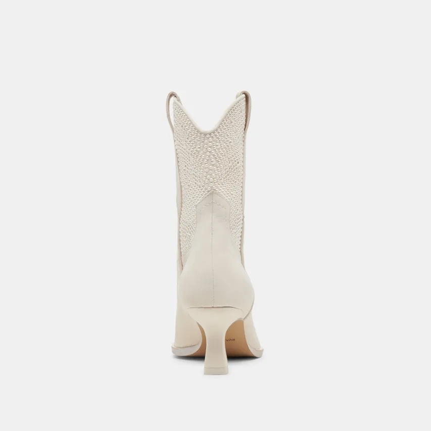 ANGEL PEARL BOOTIES VANILLA PEARLS^Dolce Vita Clearance