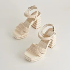 ANIRA PEARL HEELS IVORY PEARLS^Dolce Vita New