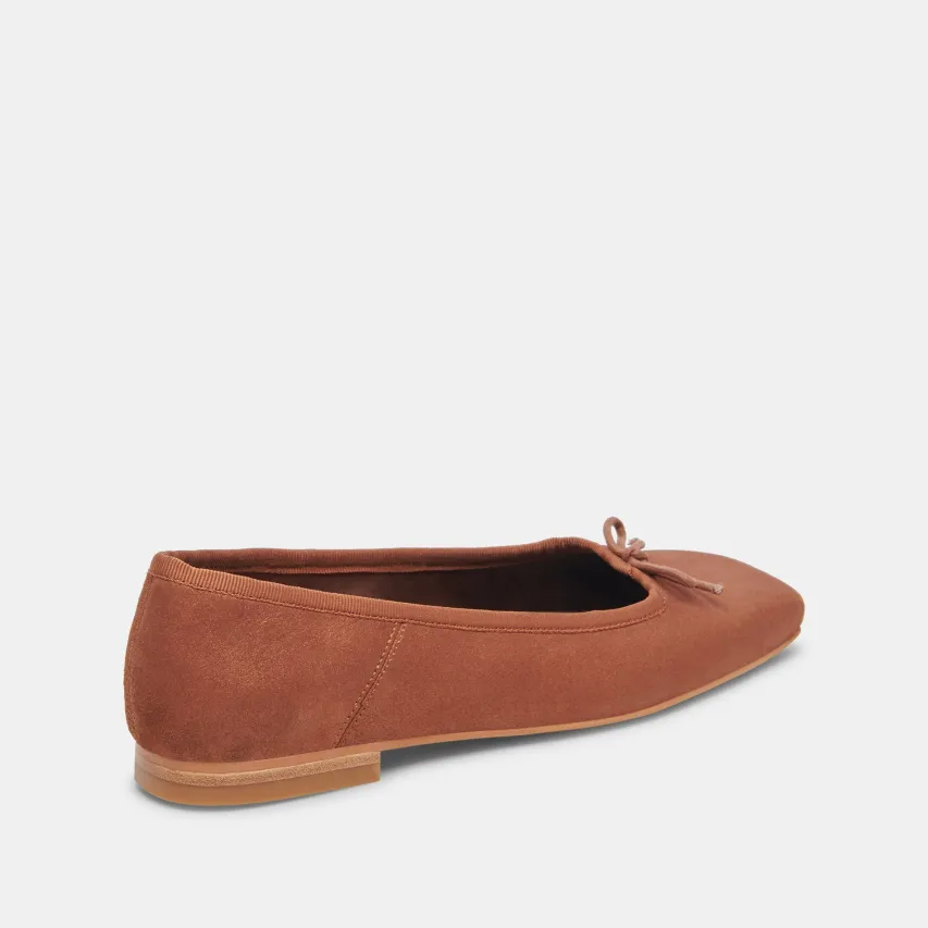 ANISA BALLET FLATS COPPER METALLIC SUEDE^Dolce Vita Outlet