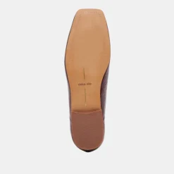 ANISA BALLET FLATS CRANBERRY CRINKLE PATENT^Dolce Vita New