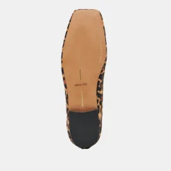 ANISA BALLET FLATS DK LEOPARD CALF HAIR^Dolce Vita Fashion