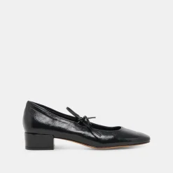 ARDIEN HEELS MIDNIGHT CRINKLE PATENT^Dolce Vita Online