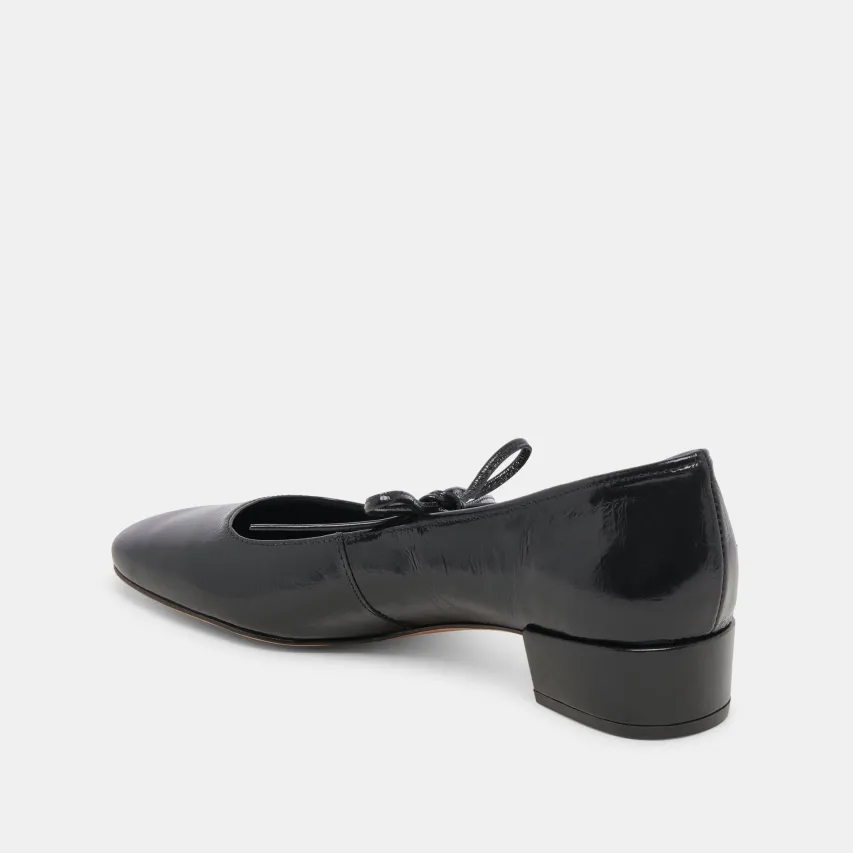 ARDIEN HEELS MIDNIGHT CRINKLE PATENT^Dolce Vita Online