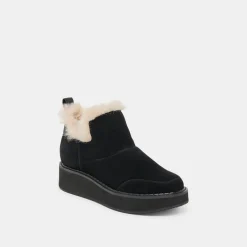 ARDY PLUSH H2O BOOTIES ONYX SUEDE^Dolce Vita Outlet