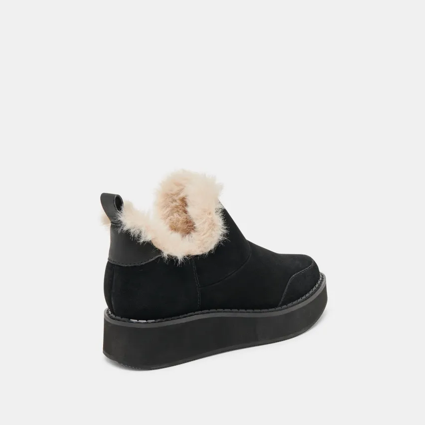 ARDY PLUSH H2O BOOTIES ONYX SUEDE^Dolce Vita Outlet