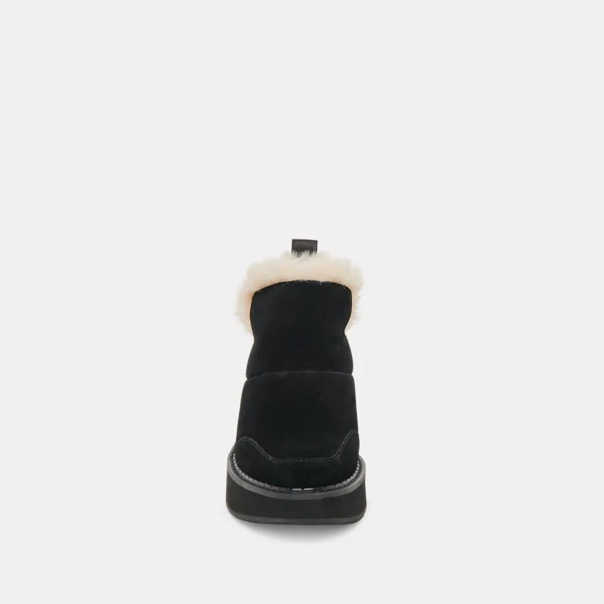 ARDY PLUSH H2O BOOTIES ONYX SUEDE^Dolce Vita Outlet