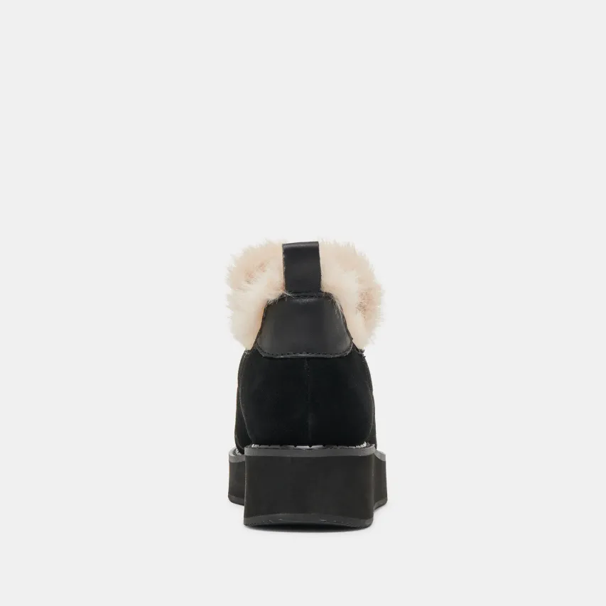 ARDY PLUSH H2O BOOTIES ONYX SUEDE^Dolce Vita Outlet