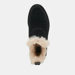 ARDY PLUSH H2O BOOTIES ONYX SUEDE^Dolce Vita Outlet