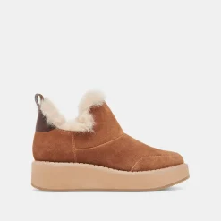 ARDY PLUSH H2O BOOTIES PECAN SUEDE^Dolce Vita Hot