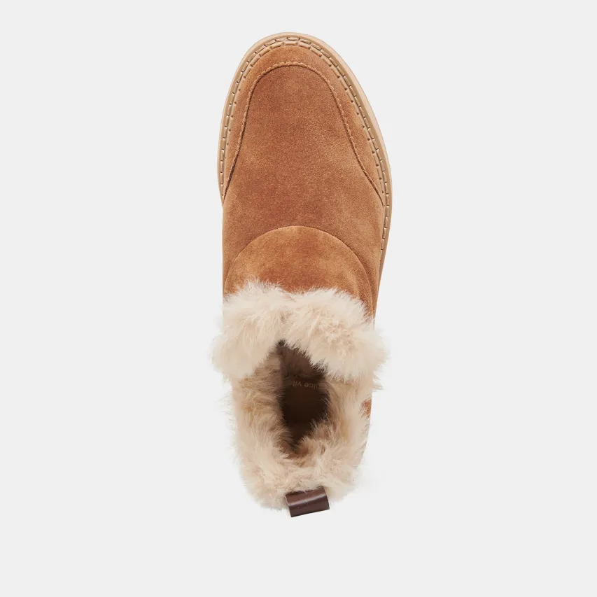 ARDY PLUSH H2O BOOTIES PECAN SUEDE^Dolce Vita Hot