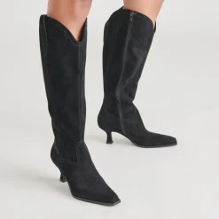 ARIANA BOOTS ONYX SUEDE^Dolce Vita Clearance