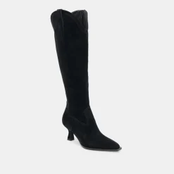 ARIANA BOOTS ONYX SUEDE^Dolce Vita Clearance