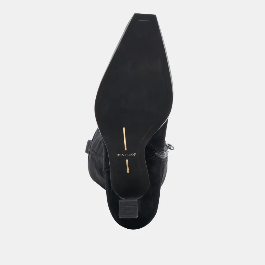 ARIANA BOOTS ONYX SUEDE^Dolce Vita Clearance