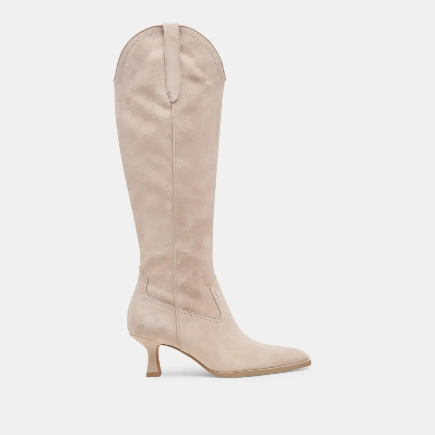 ARIANA BOOTS TAUPE SUEDE^Dolce Vita Clearance