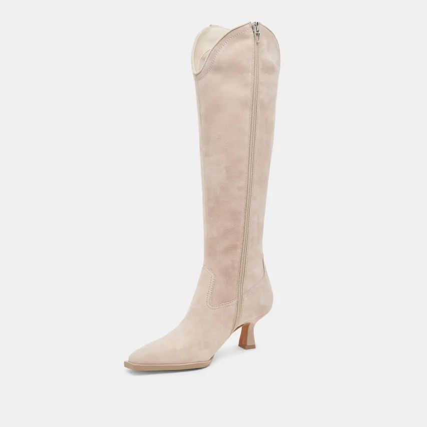 ARIANA BOOTS TAUPE SUEDE^Dolce Vita Clearance