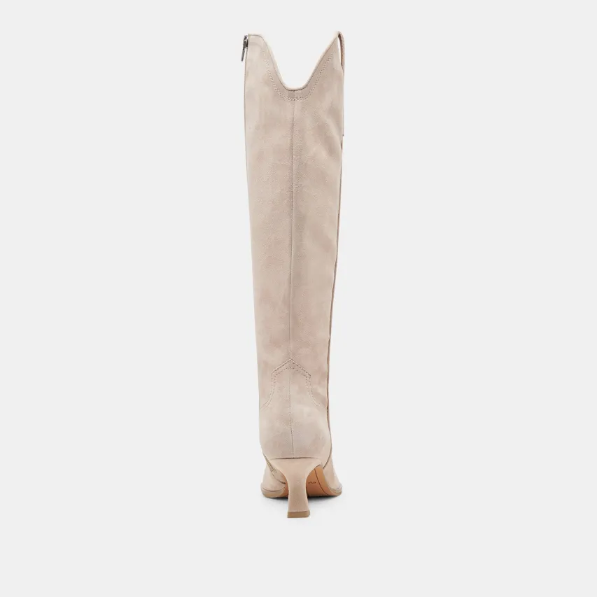 ARIANA BOOTS TAUPE SUEDE^Dolce Vita Clearance