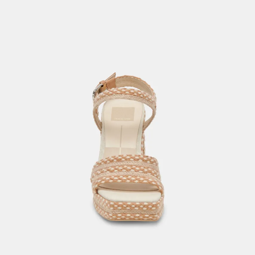 ARNELA HEELS NATURAL MULTI WOVEN^Dolce Vita Clearance