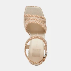 ARNELA HEELS NATURAL MULTI WOVEN^Dolce Vita Clearance