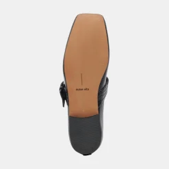 ARORA BALLET FLATS MIDNIGHT CRINKLE PATENT^Dolce Vita Hot