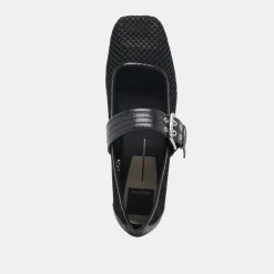 ARORA BALLET FLATS ONYX WOVEN MESH^Dolce Vita Discount