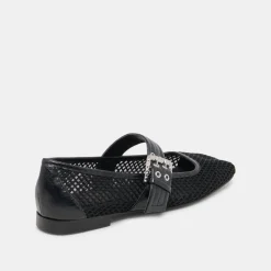 ARORA BALLET FLATS ONYX WOVEN MESH^Dolce Vita Discount