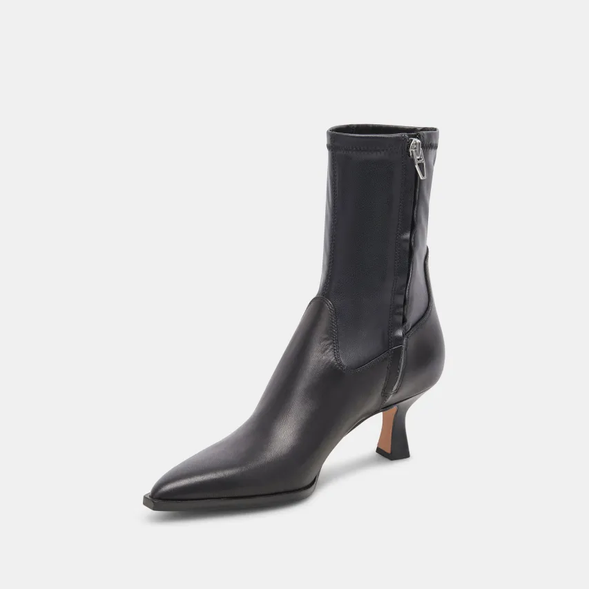 ARYA BOOTS BLACK LEATHER^Dolce Vita Best