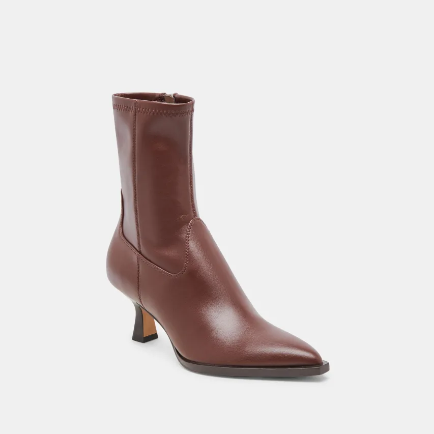 ARYA BOOTS CHOCOLATE LEATHER^Dolce Vita Clearance