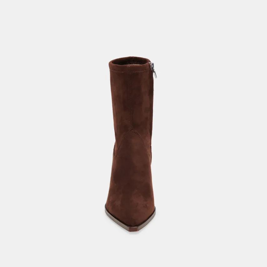 ARYA BOOTS DK BROWN STELLA SUEDE^Dolce Vita Fashion