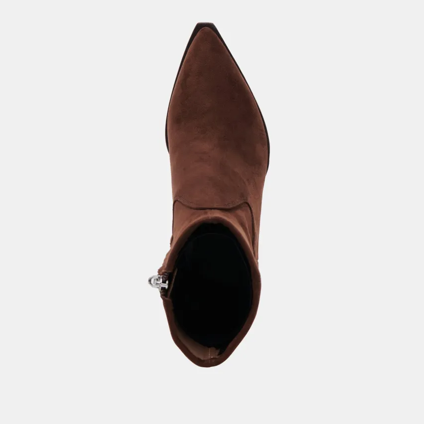 ARYA BOOTS DK BROWN STELLA SUEDE^Dolce Vita Fashion