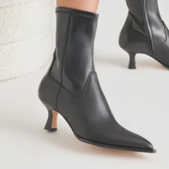 ARYA WIDE CALF BOOTS BLACK LEATHER^Dolce Vita Sale