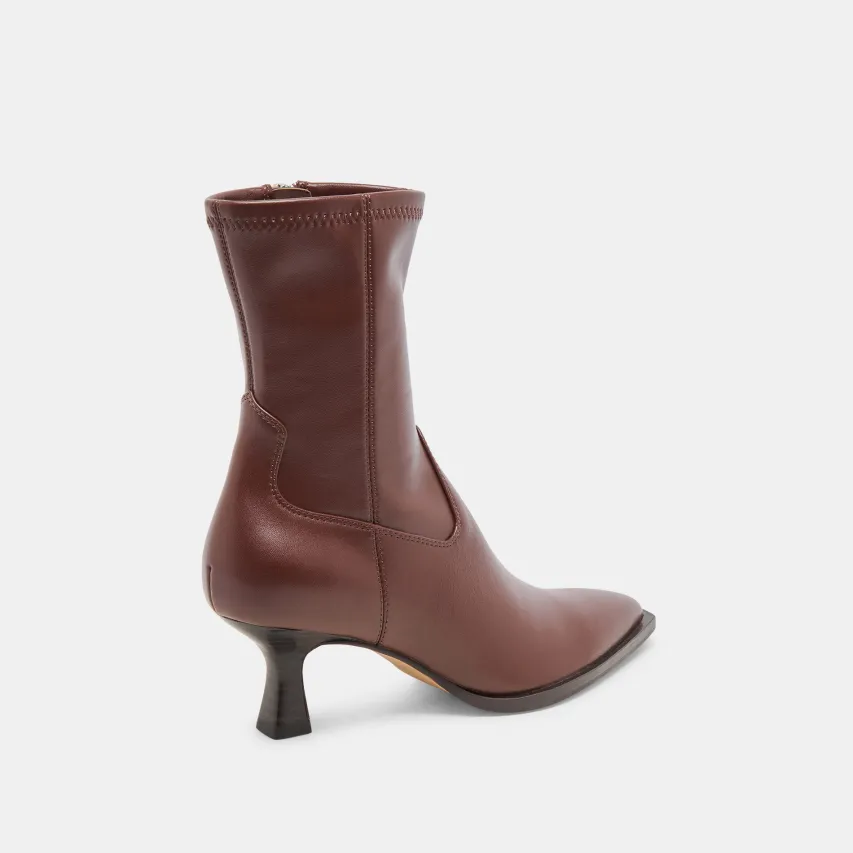 ARYA WIDE CALF BOOTS CHOCOLATE LEATHER^Dolce Vita Outlet