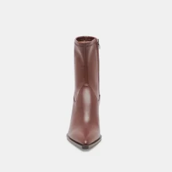 ARYA WIDE CALF BOOTS CHOCOLATE LEATHER^Dolce Vita Outlet