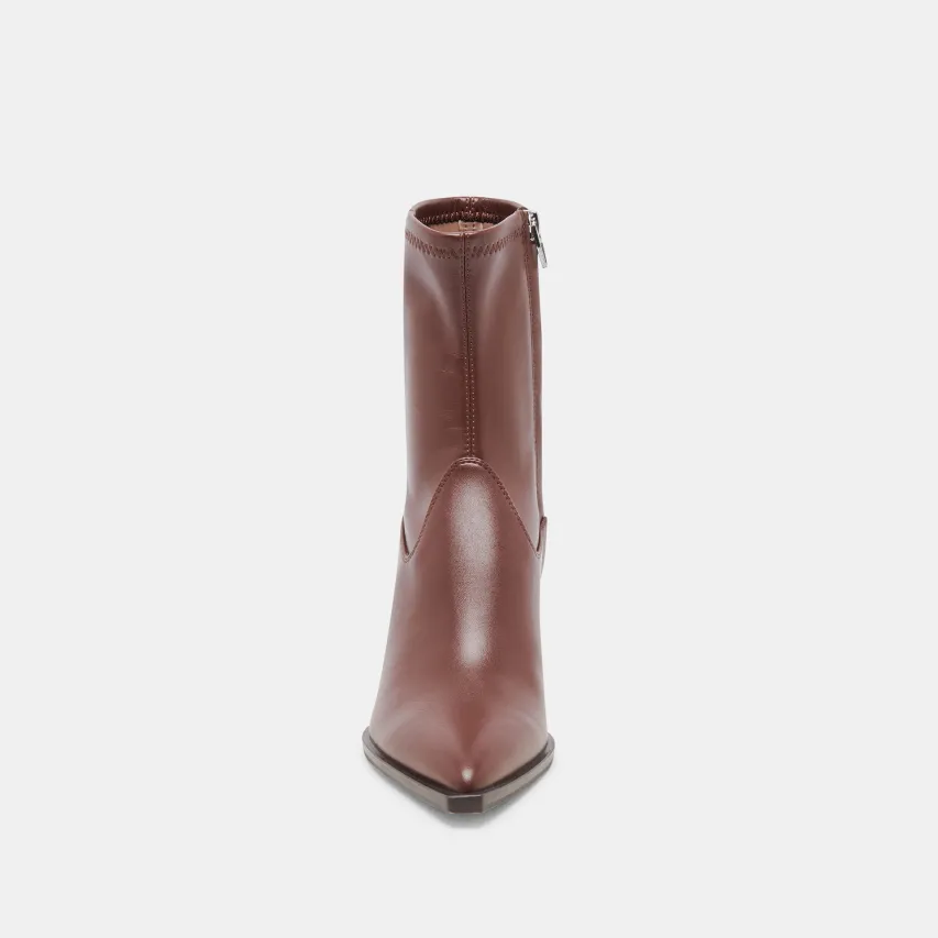ARYA WIDE CALF BOOTS CHOCOLATE LEATHER^Dolce Vita Outlet