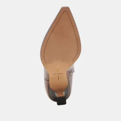 ARYA WIDE CALF BOOTS CHOCOLATE LEATHER^Dolce Vita Outlet