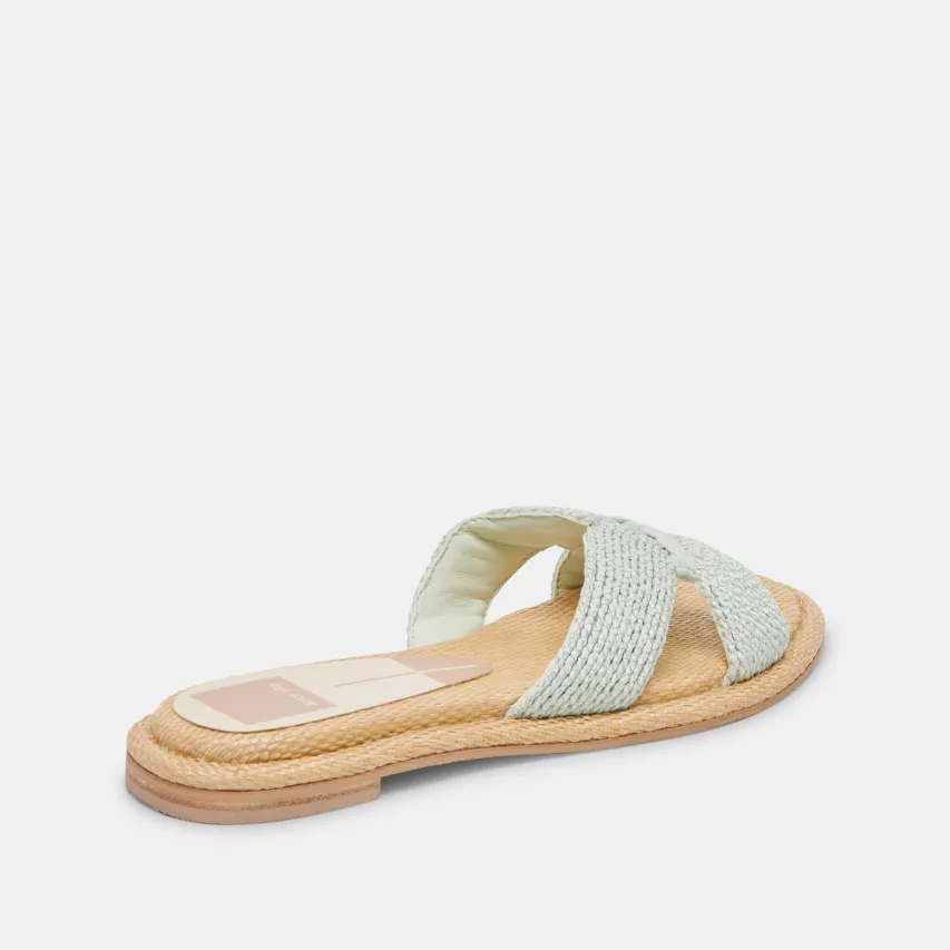 ATOMIC SANDALS MINT RAFFIA^Dolce Vita Online