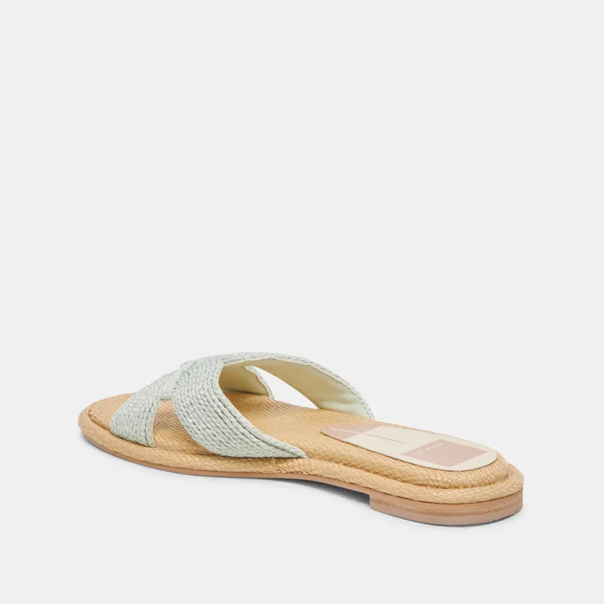 ATOMIC SANDALS MINT RAFFIA^Dolce Vita Online