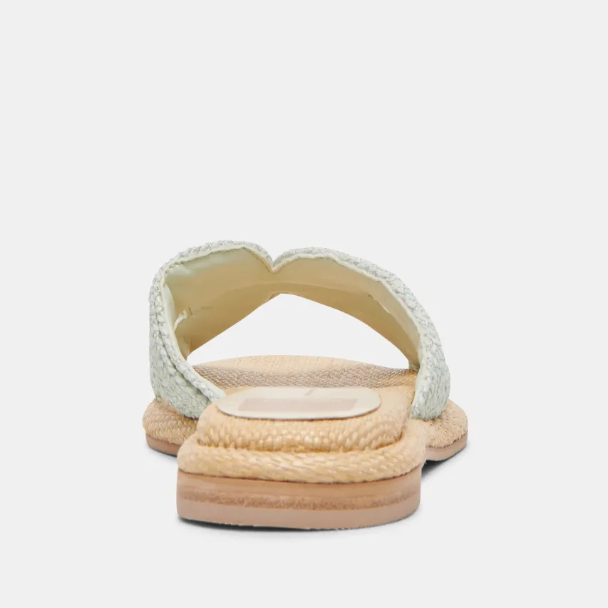ATOMIC SANDALS MINT RAFFIA^Dolce Vita Online