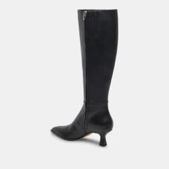 AUGGIE BOOTS BLACK LEATHER^Dolce Vita Best