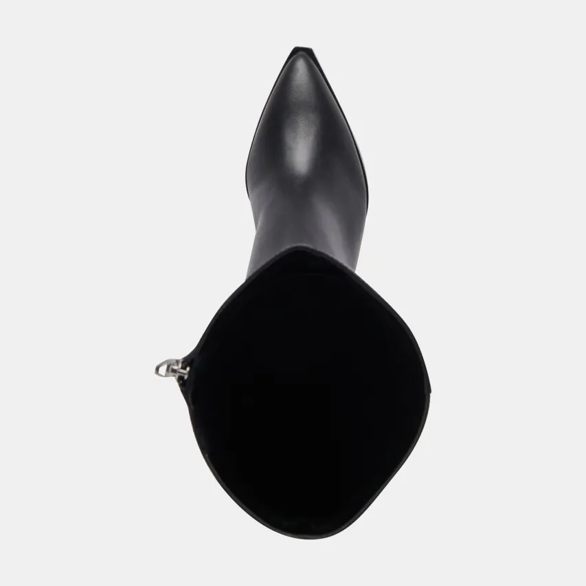 AUGGIE BOOTS BLACK LEATHER^Dolce Vita Best